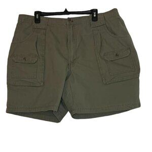 RedHead 8-Pocket Cypress Green Hiker Shorts for Men